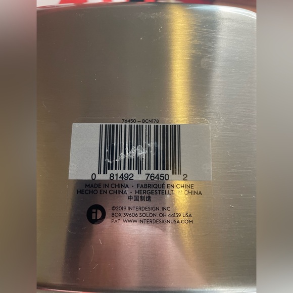 iDesign InterDesign Stainless Steel Tissue Box Cover Silver *Read Description* - Picture 3 of 5